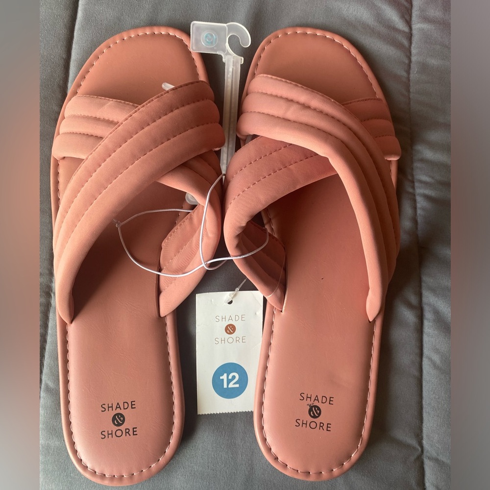 Salmon Colored Sandals